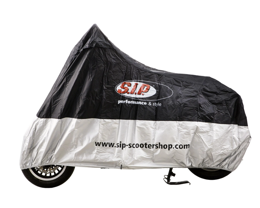 Scooter pieghevole da esterno per garage, taglia M-L, nero/argento