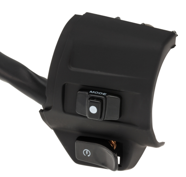 Centralina DMP destra per Vespa Primavera/​Sprint, nero opaco