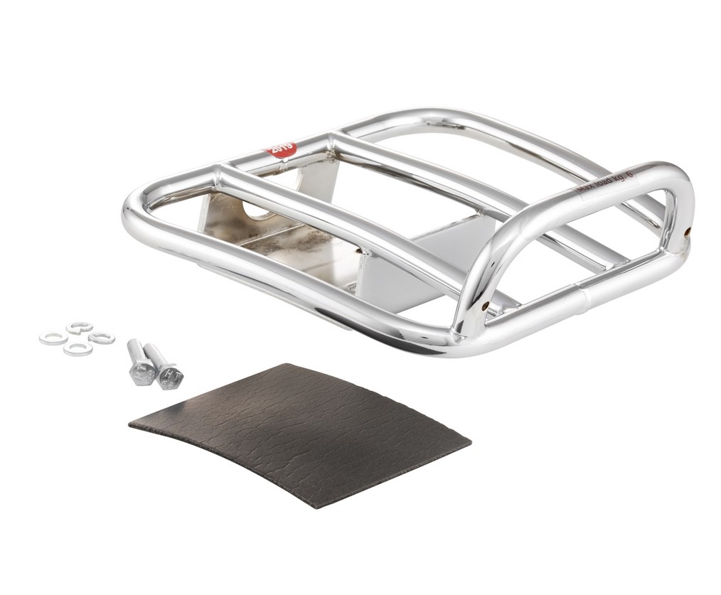 Portapacchi posteriore anni '70 per Vespa GTS / GTS Super HPE 125-300 ('19-), cromato