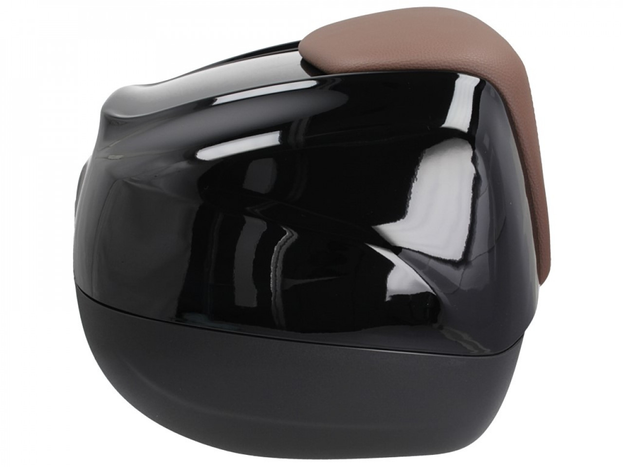 Bauletto 37L per Beverly Original Piaggio - NERO LUCIDO 90/B