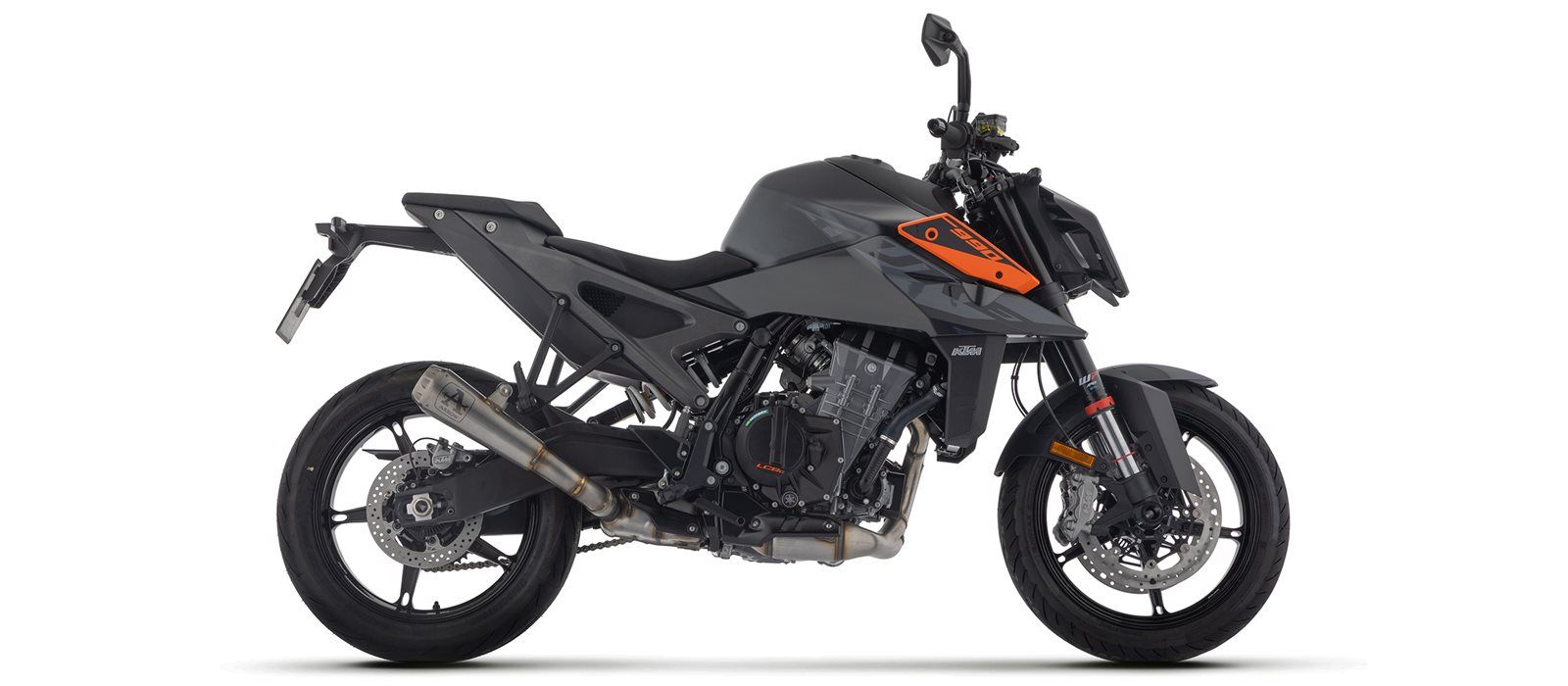 Scarico ARROW PRO-RACE NiChrom per KTM Duke 990 (24-)