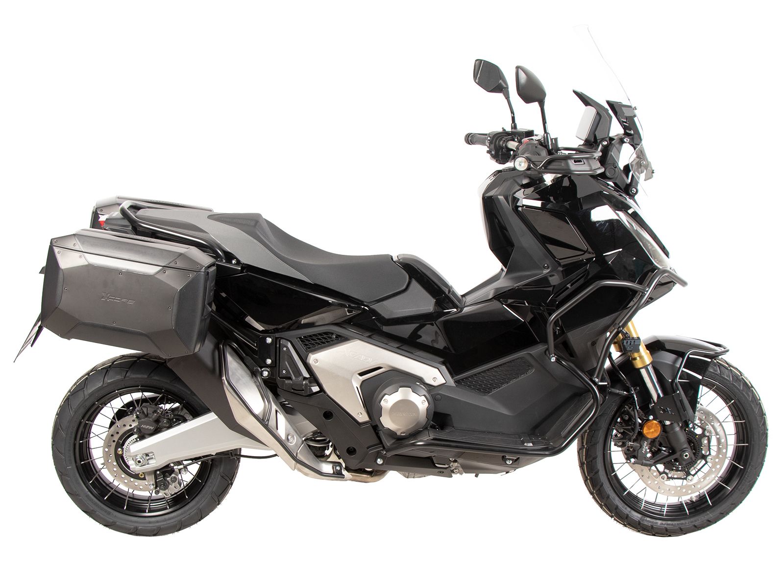 Portapacchi laterale C-Bow nero per Honda X-ADV (25- ) Hepco & Becker
