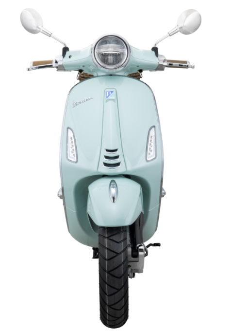 Kit frecce anteriore sinistra/​destra per Vespa Primavera/​Sprint 50ccm 2T/​4T, trasparente