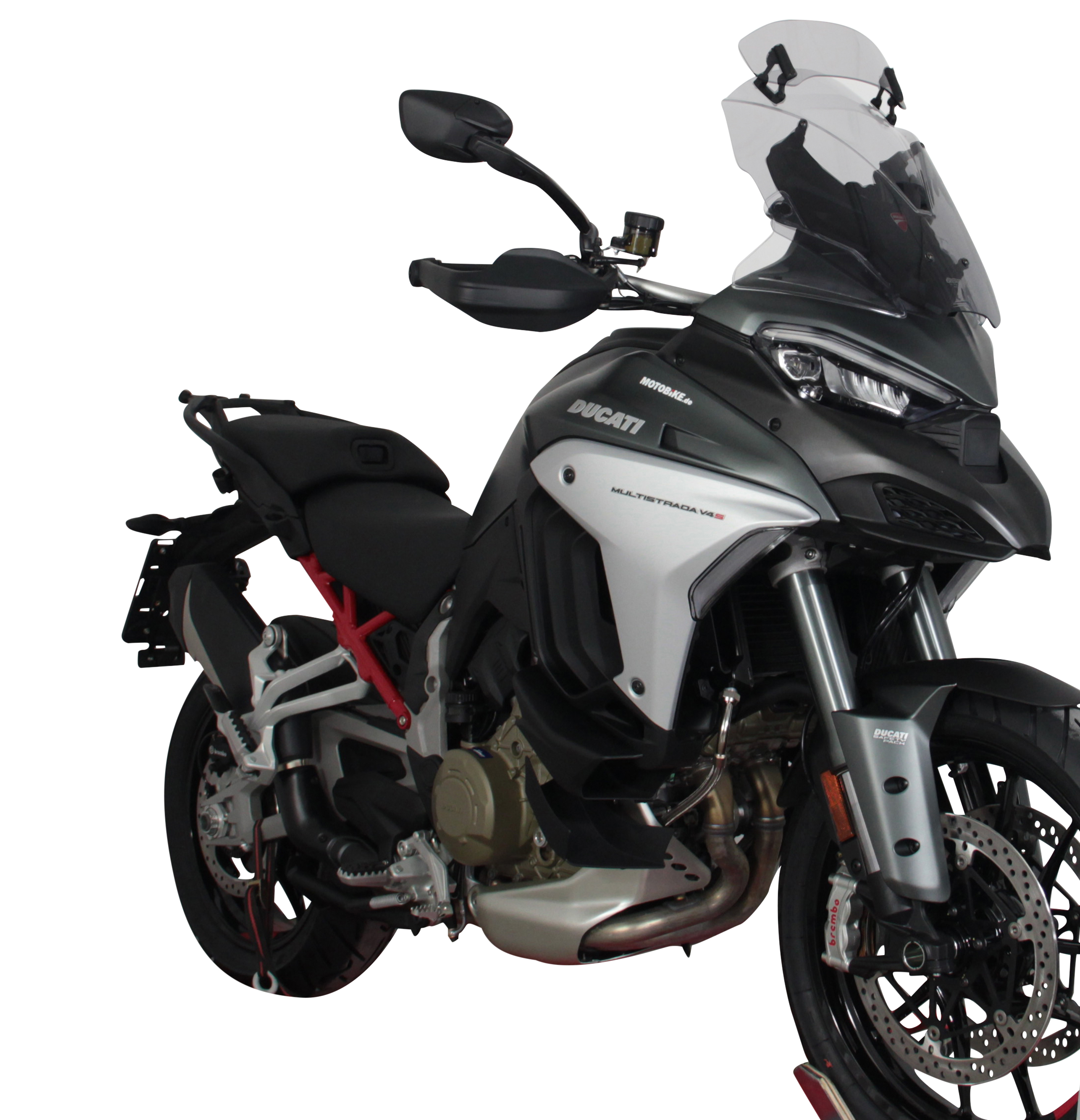 Cupolino Vario Touring MRA "VTM" grigio fumo per Ducati Multistrada V4 (21-)