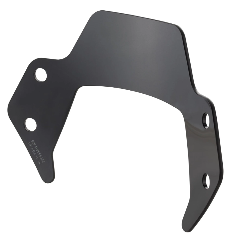 Paravento senza supporto nero oscurato per Vespa Sprint 50-150cc 2T/4T