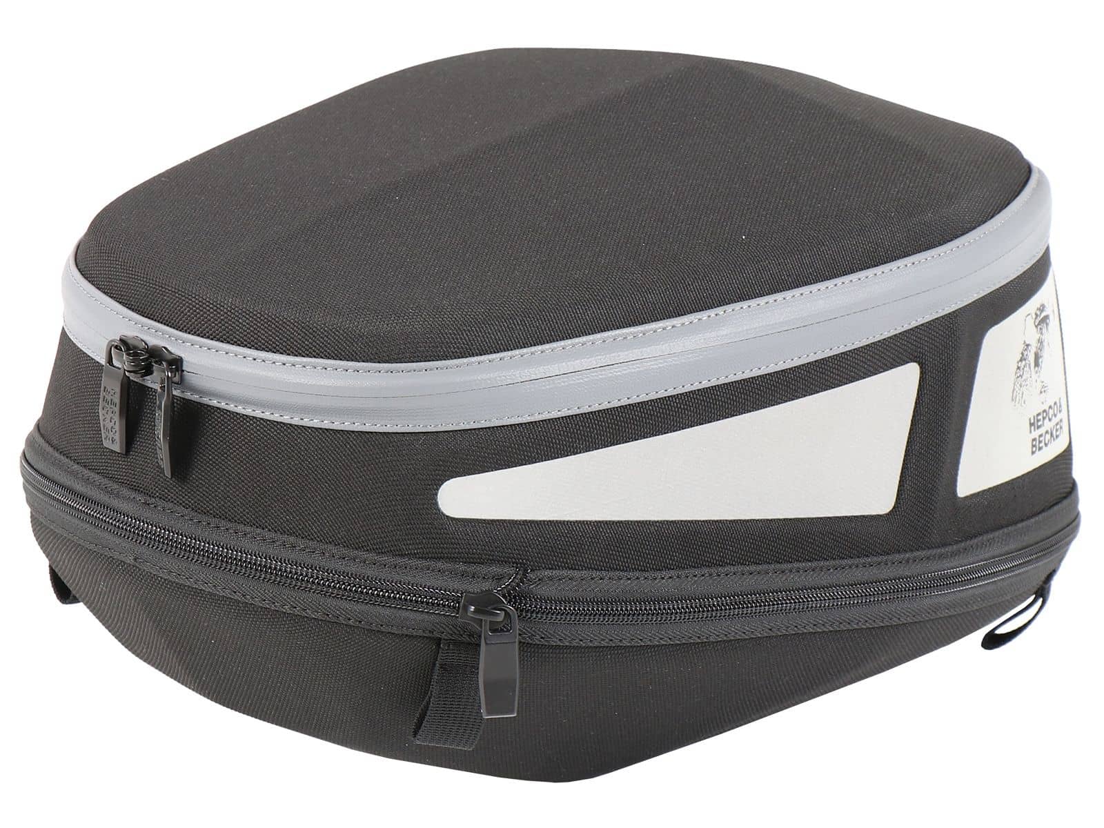 Royster Rearbag Sport borsa posteriore nera/grigia con attacco base Hepco & Becker
