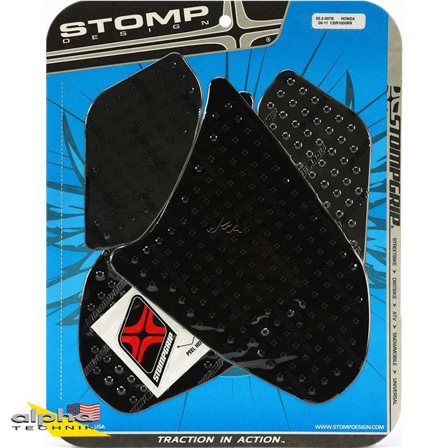 Stompgrip nero Volcano per Honda CBR1000RR 2008-11