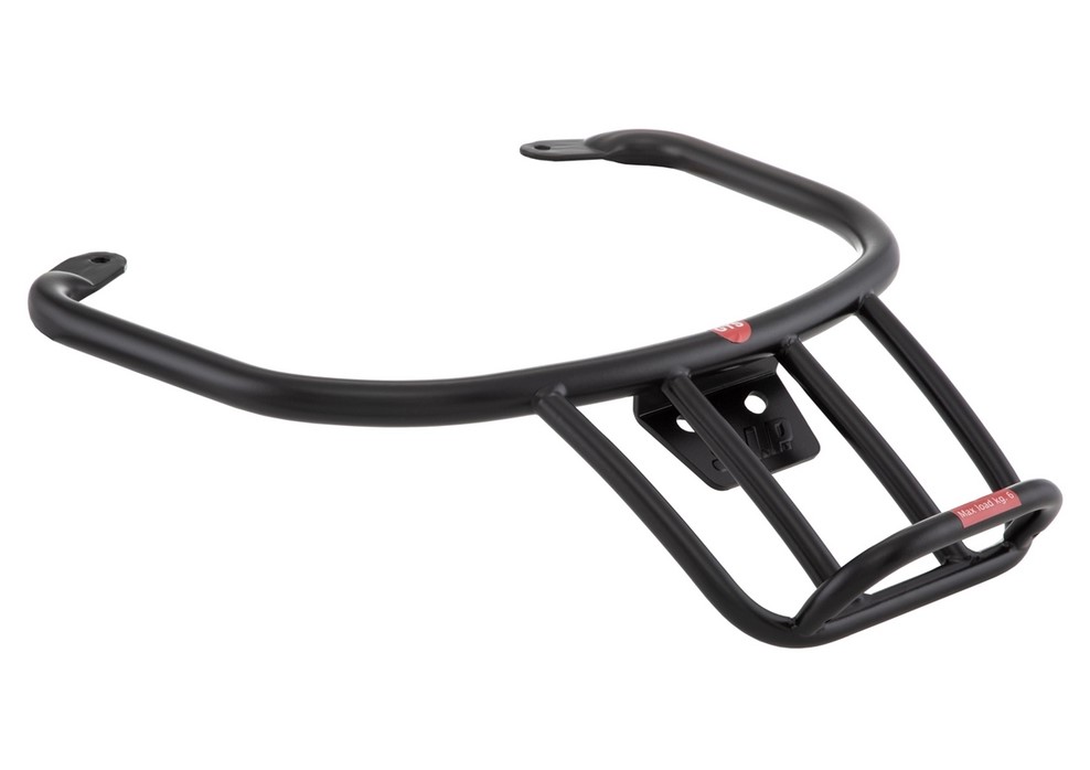 Portapacchi / maniglione passeggero posteriore 70s per Vespa GTS/GTV/GT 125-300ccm 4T LC, nero lucido