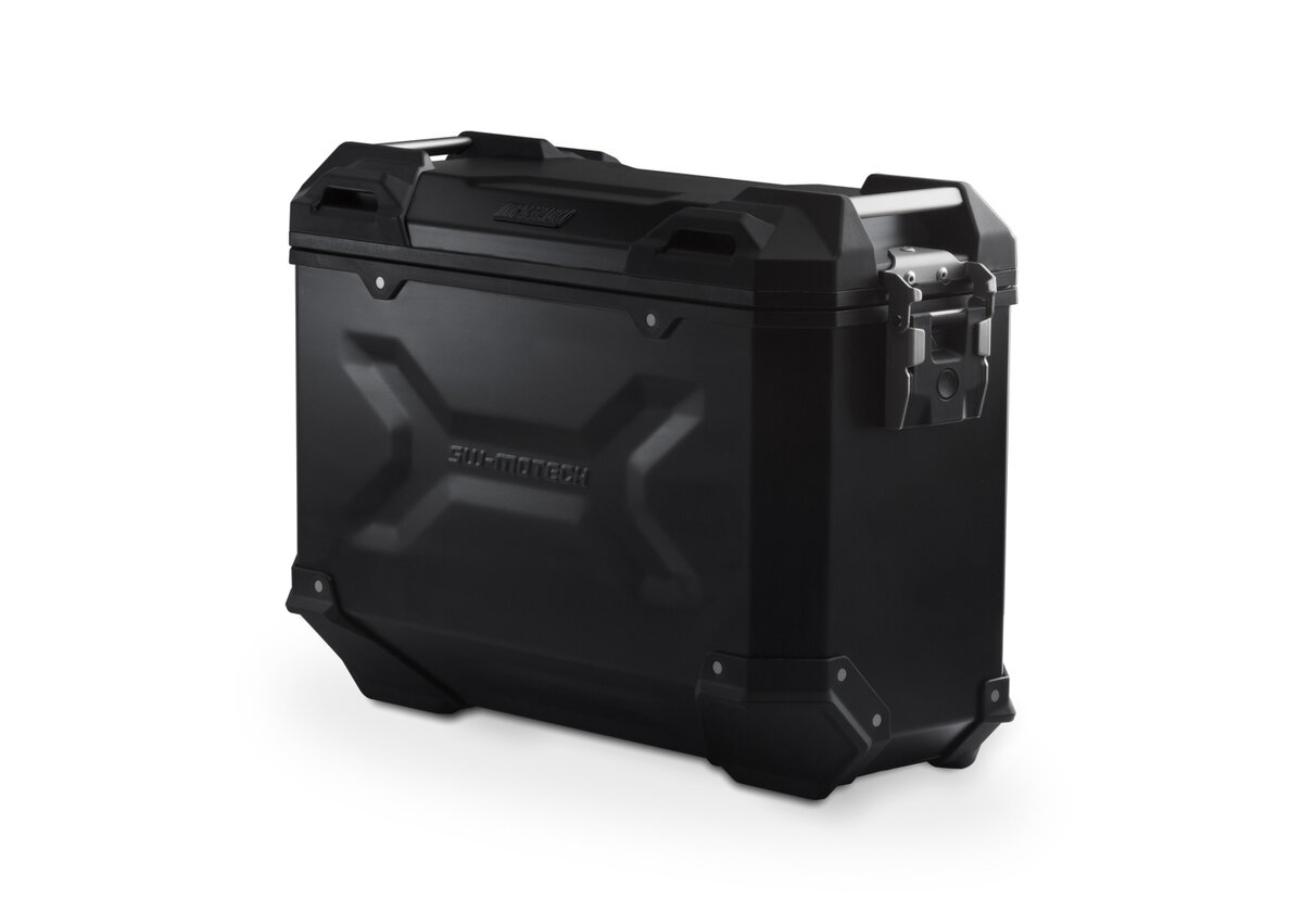 SW Motech TRAX ADV M valigia in alluminio 37L nero destra