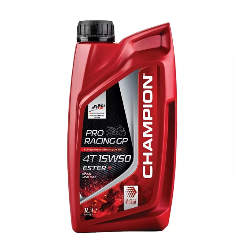 CHAMPION® Proracing GP 4T 15W-50 ESTER + Olio motore completamente sintetico - 1 litro BMW F 650 ST Strada (1