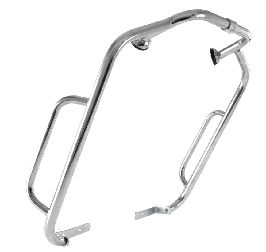 Barra paracolpi CUPPINI paragambe universale per Vespa PX 80-200ccm, cromo