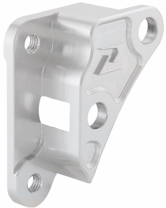 Adattatore per pinza freno BREMBO, anteriore per Vespa GTS/GTS Super 125-300cc ('14-), argento