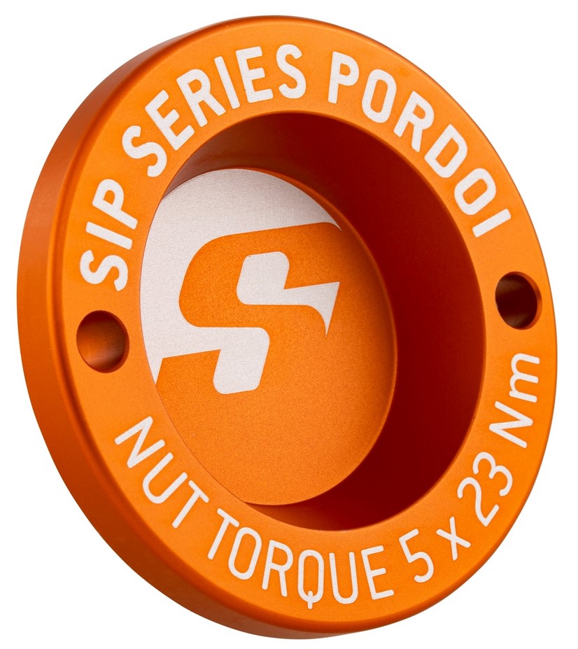 Parapolvere 12" cerchio anteriore per Vespa GTS/GTS Super/GTV/GT 125-300ccm, arancio opaco