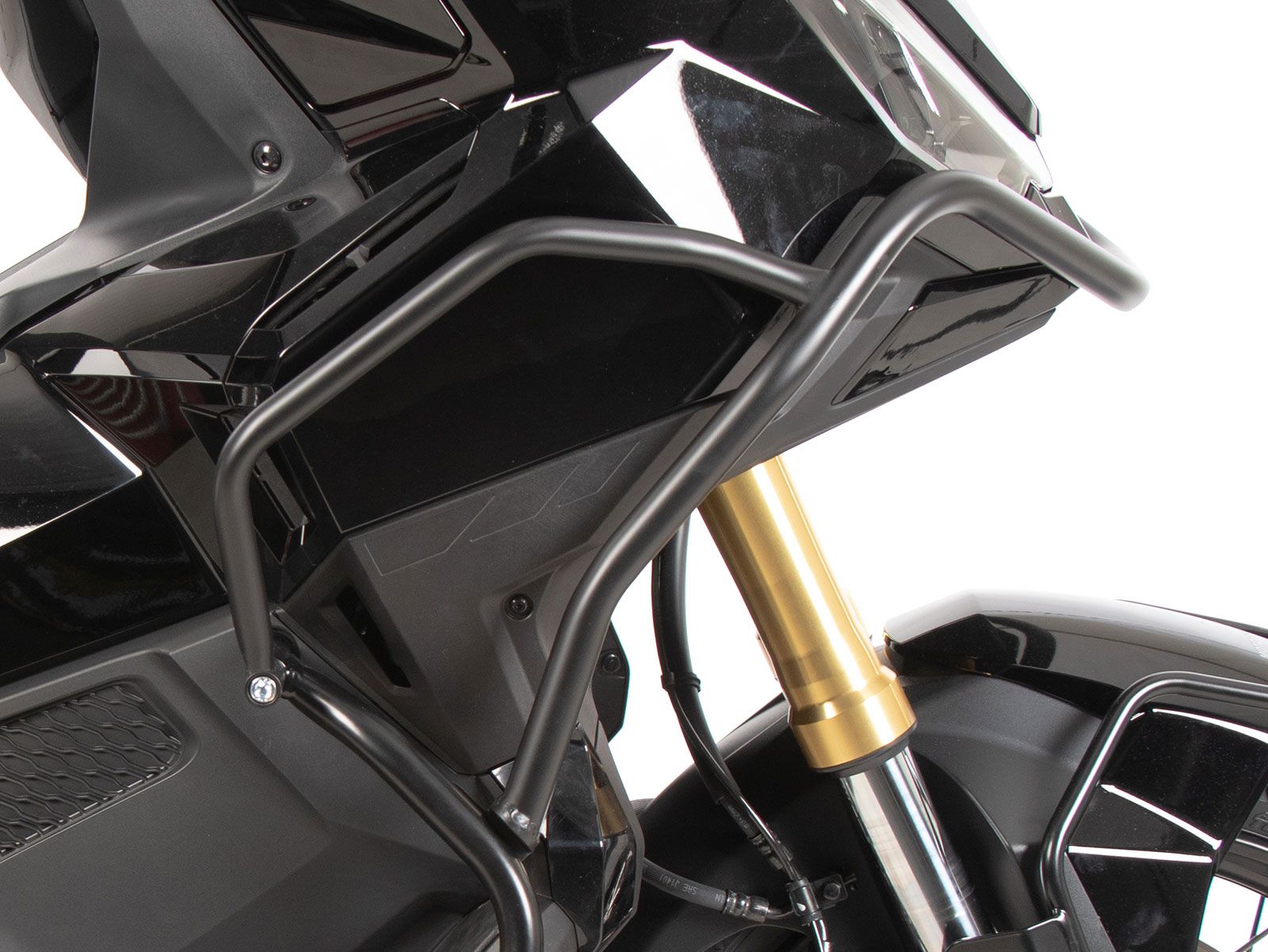 Barra di protezione anteriore nera per Honda X-ADV (25- ) Hepco & Becker