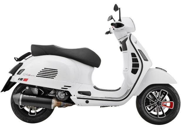 Kit indicatori di direzione anteriori e posteriori per Vespa GTS/GTS Super/GTV 125-300cc ('14-), colorati