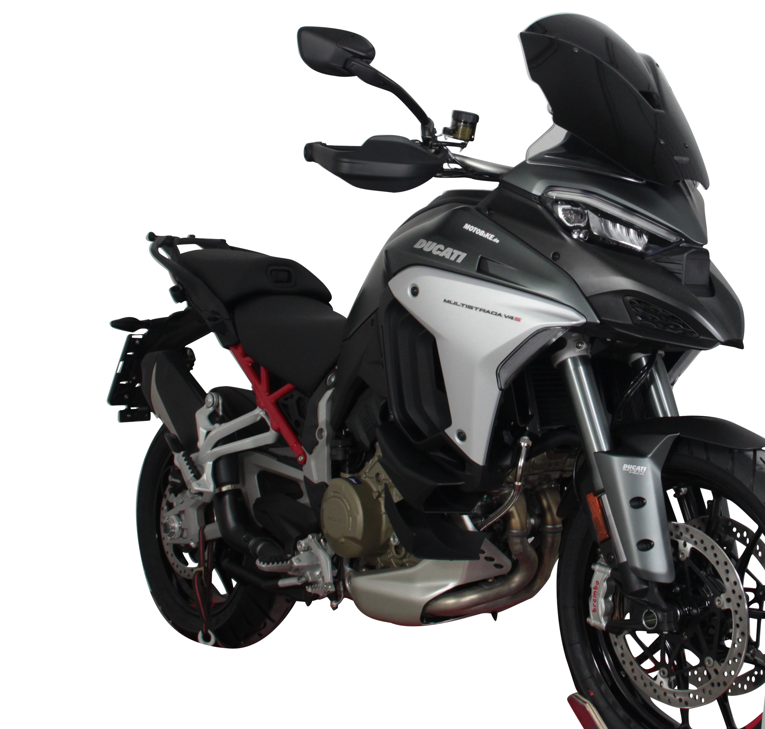 Cupolino Touring MRA "TM" nero per Ducati Multistrada V4 (21-)