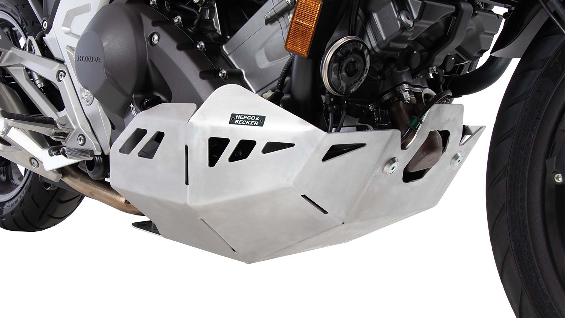 Piastra di protezione motore in alluminio per Honda NC 750 X /DCT (21-) Hepco & Becker