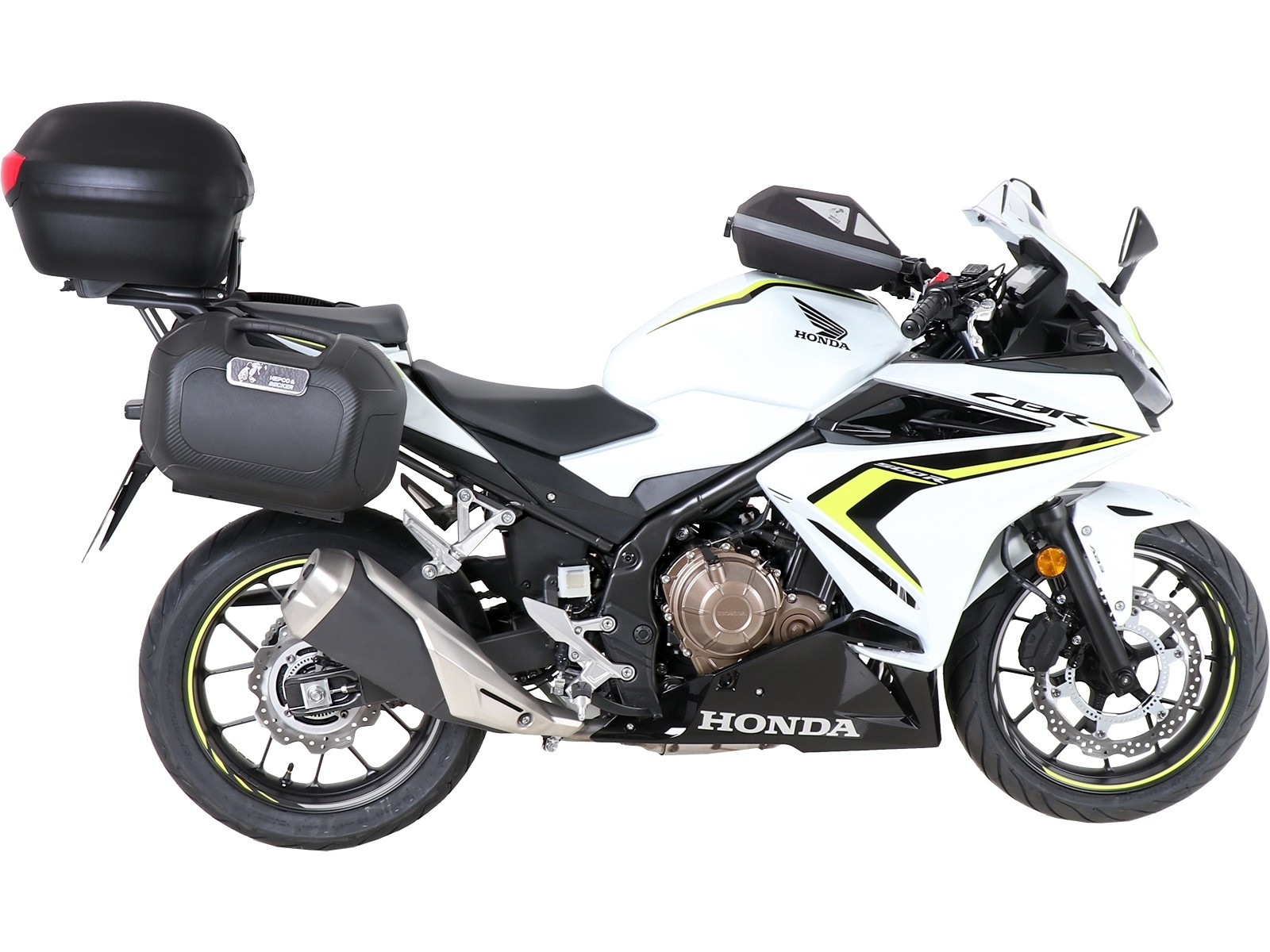 Bauletto Alurack antracite per Honda CBR 500 R (19-23) Hepco & Becker