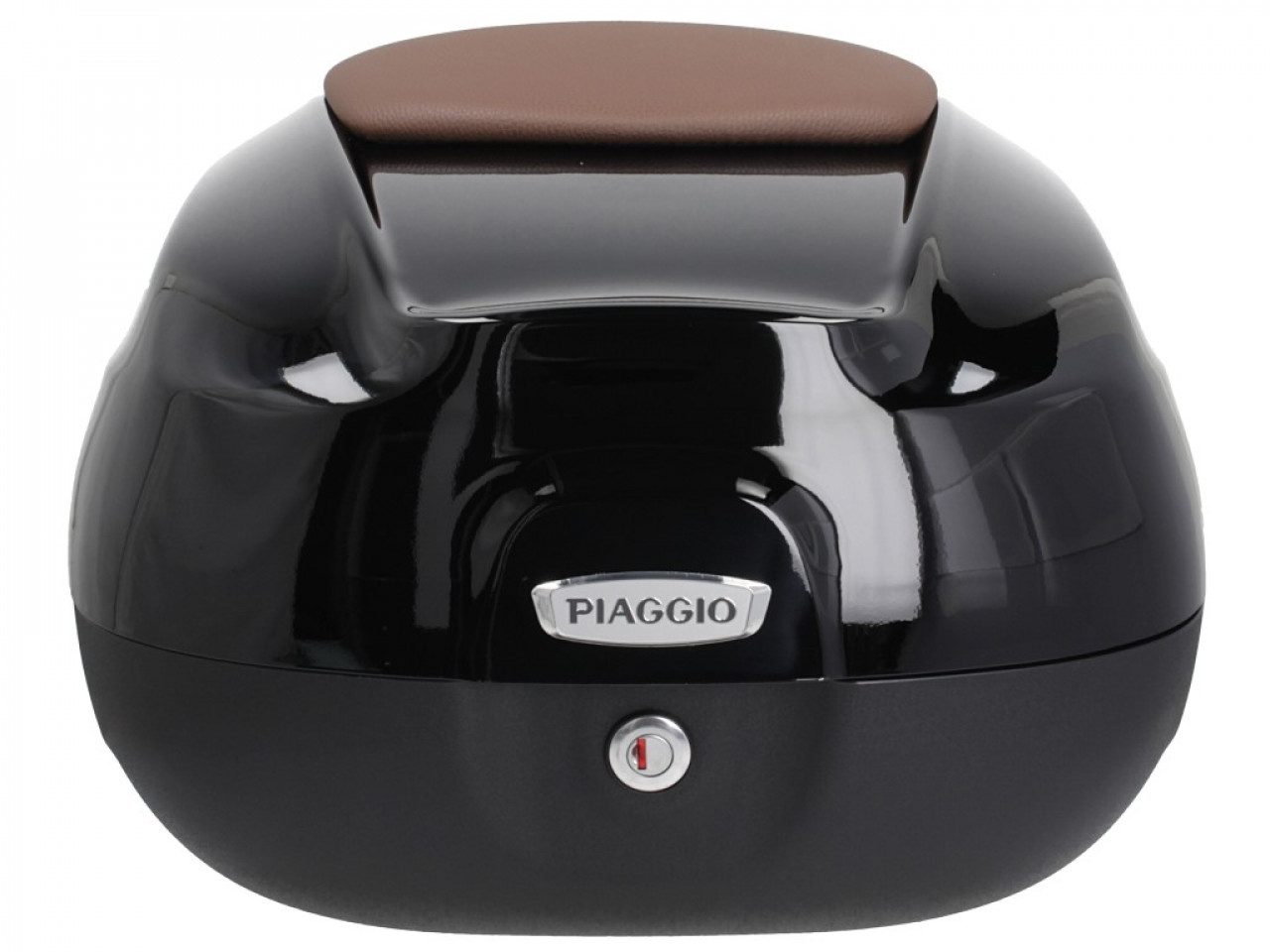 Bauletto 37L per Beverly Original Piaggio - NERO LUCIDO 90/B