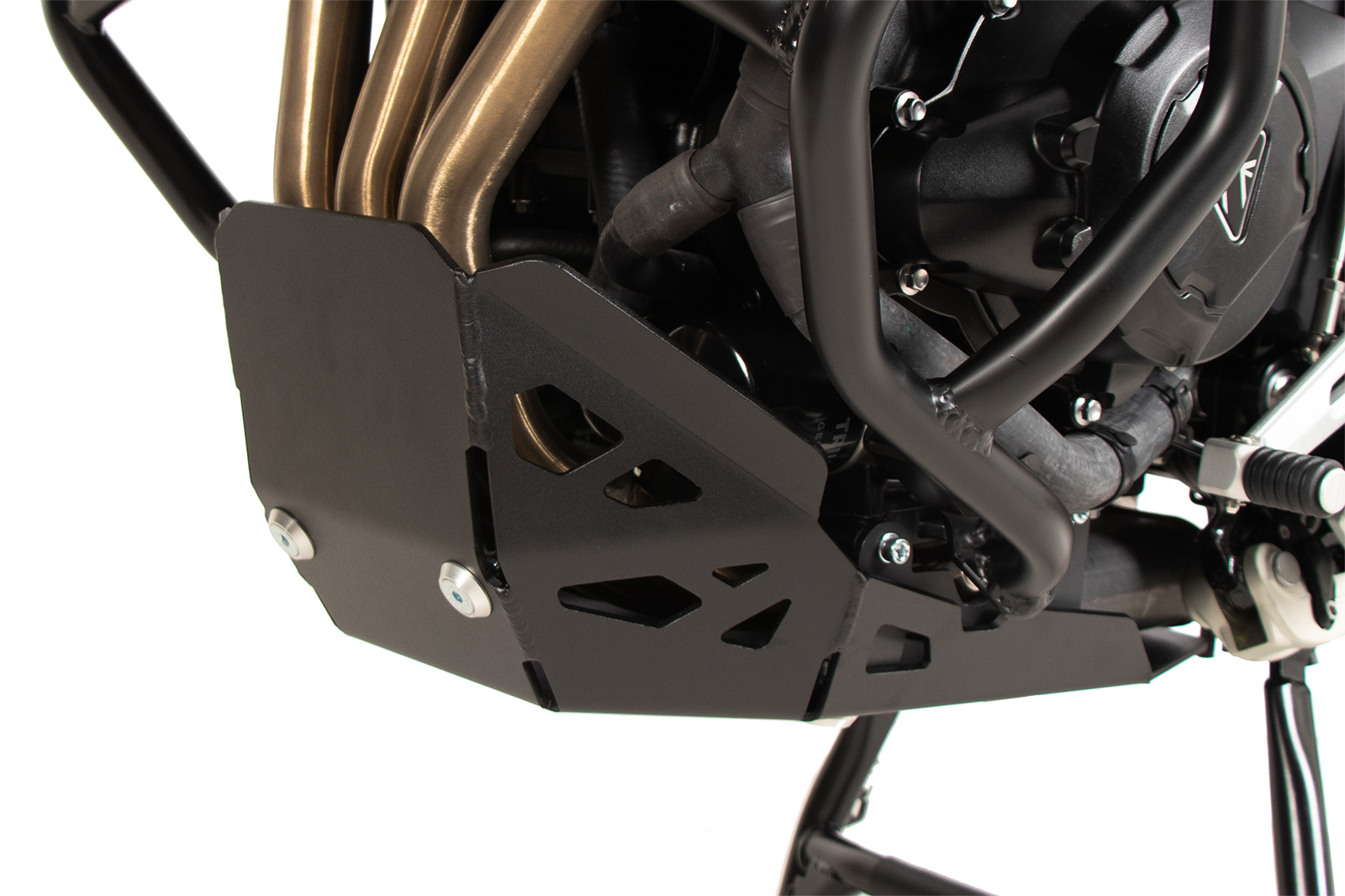 Piastra di protezione motore nera per Triumph Tiger 900 Rally Pro (24-) Hepco & Becker
