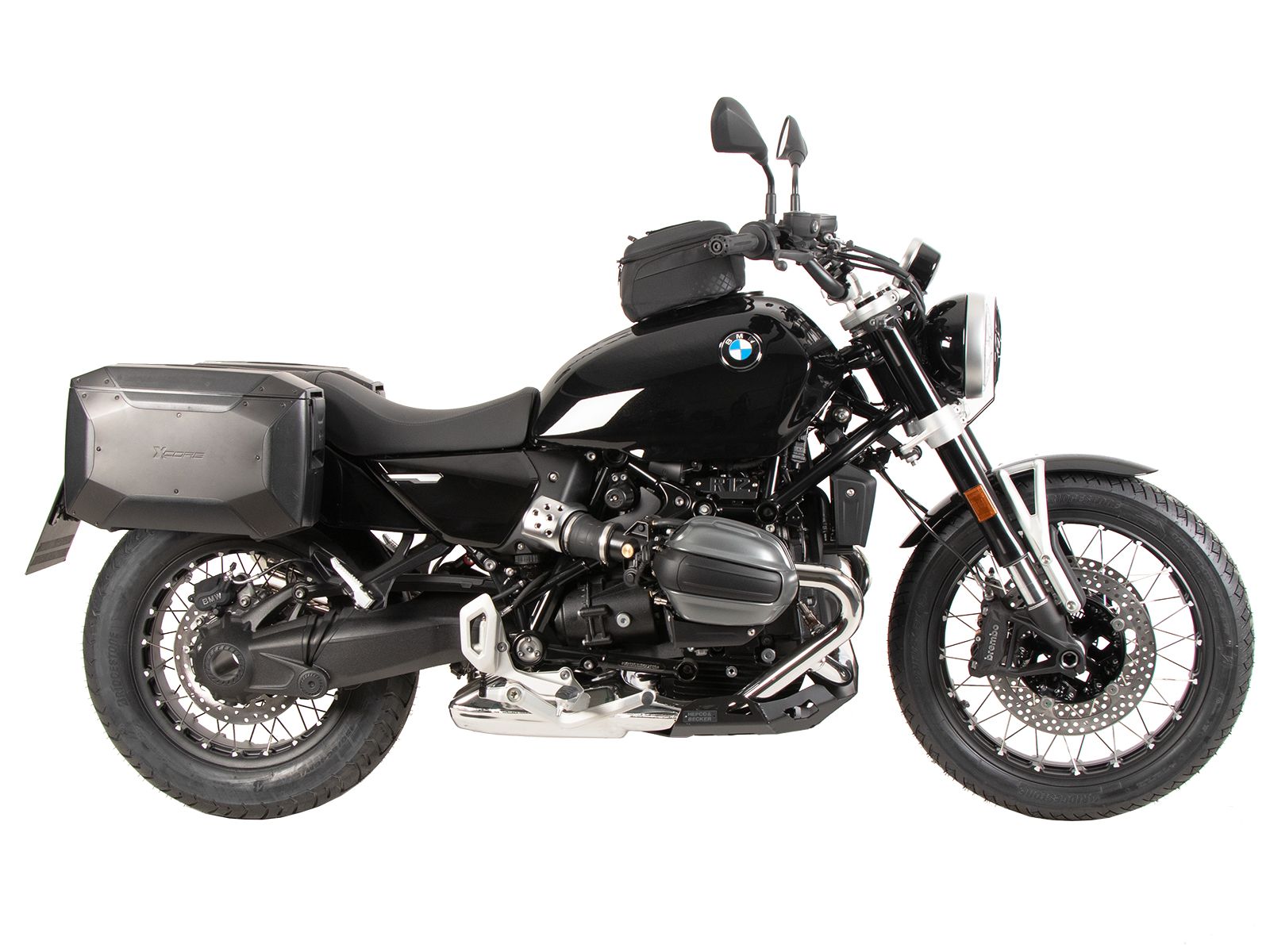 Portapacchi laterale C-Bow nero per BMW R 12 (24-) Hepco & Becker