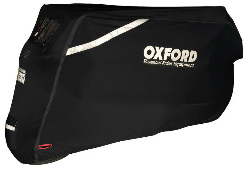 Copertura Oxford Outdoor Protex Stretch Nero - Moto / Scooter - M