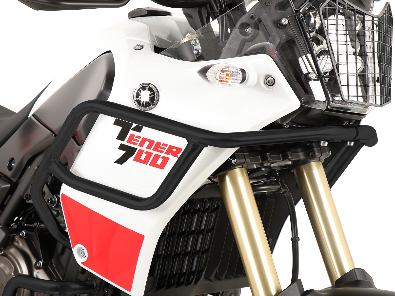 Barra protezione serbatoio nera per Yamaha Ténéré 700 (2019-2024)