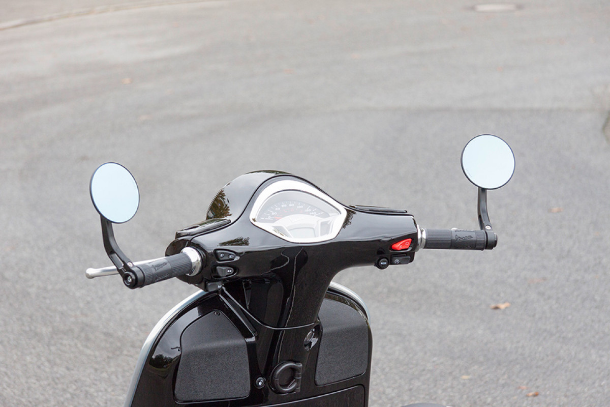 Specchietto terminale Clubman per Vespa ET / LX / LXV /S / GTS / GTS Super / GTV / GTS HPE / GT