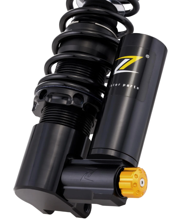 Ammortizzatore anteriore ZELIONI "Black Edition" per Vespa ET2/ET4/LX/LXV/S 50-150ccm, nero