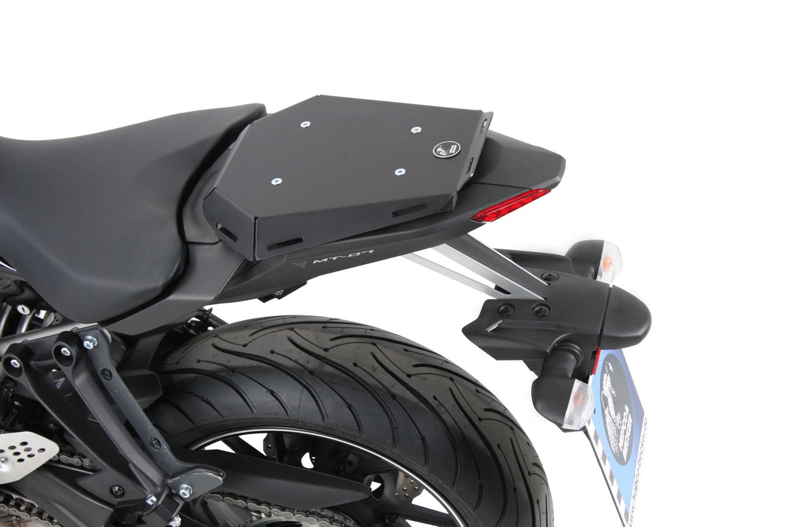 Sportrack nero per Yamaha MT-07 (Bj.14-17) Hepco & Becker