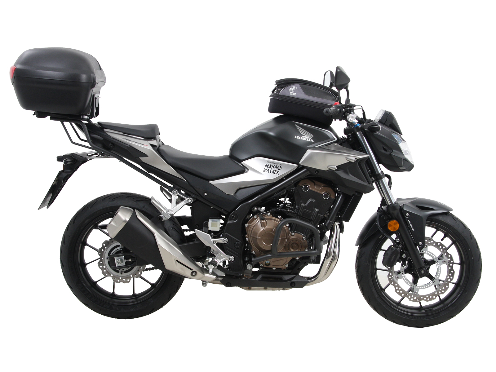 Anello serbatoio di base con blocco borsa serbatoio per Honda CB 500 F (19-23) Hepco & Becker