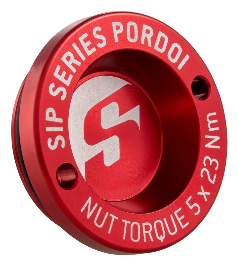 Parapolvere anteriore cerchio 12" per Vespa GTS/GTS Super/GTV/GT 125-300cc, rosso