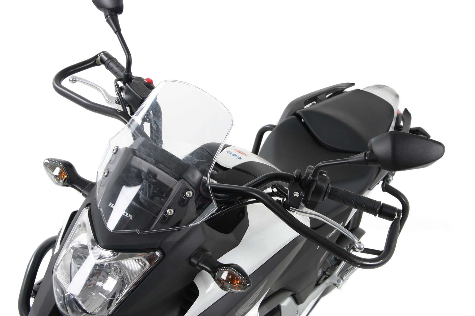 Barra di protezione anteriore nera per Honda NC 700 X (12-13) /NC 750 X/ DCT (14-20) Hepco & Becker