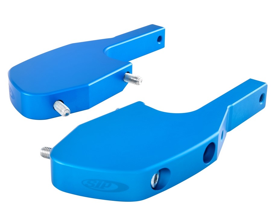 Adattatore poggiapiedi per Vespa GTS/GTS Super/GTV/GT 60/GT/GT L 125-300ccm, blu opaco
