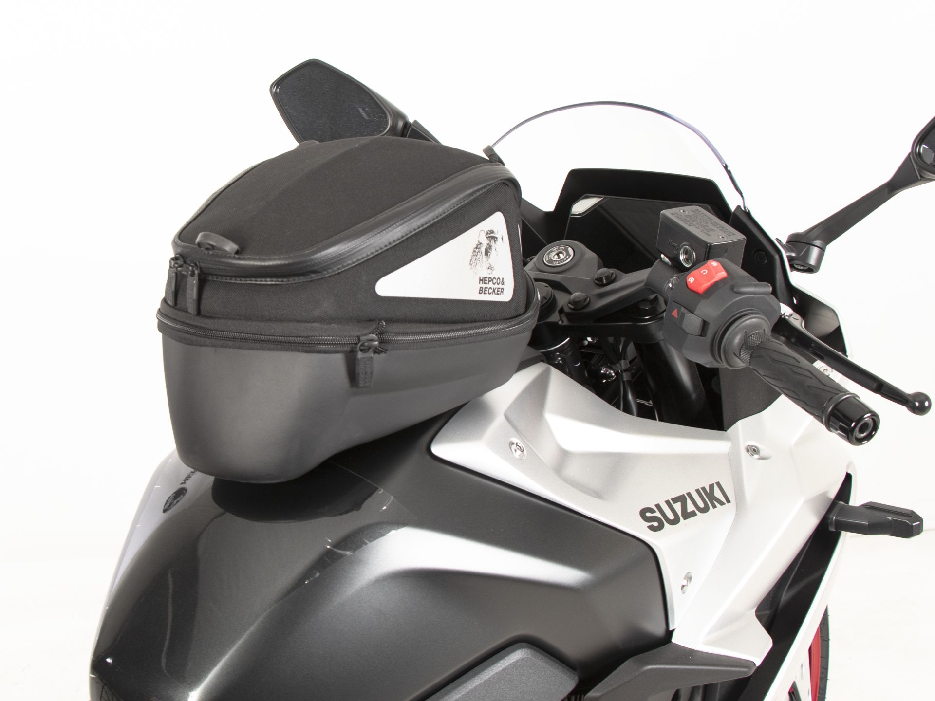Anello serbatoio di base con blocco borsa serbatoio per Suzuki GSX-8R (24- ) Hepco & Becker