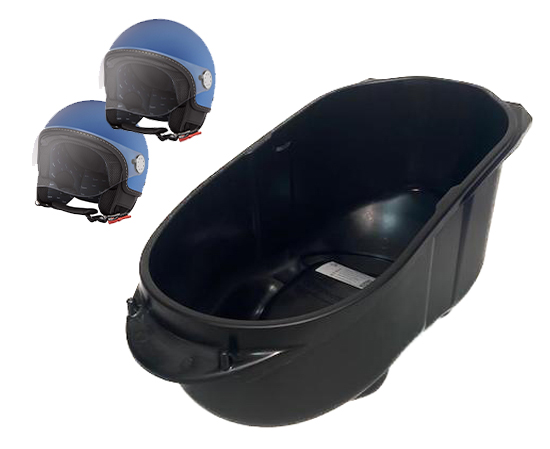 Vano portacasco per un massimo di due caschi per Vespa GTS/GTS Super/GTV 125-300cc ('19-) Big Box