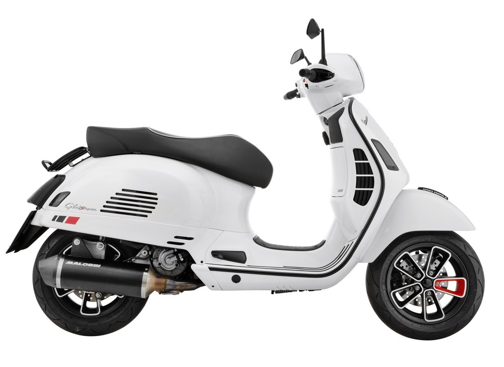 Kit indicatore di direzione posteriore destro/sinistro per Vespa GTS/GTS Super/GTV 125-300cc ('14-), trasparente