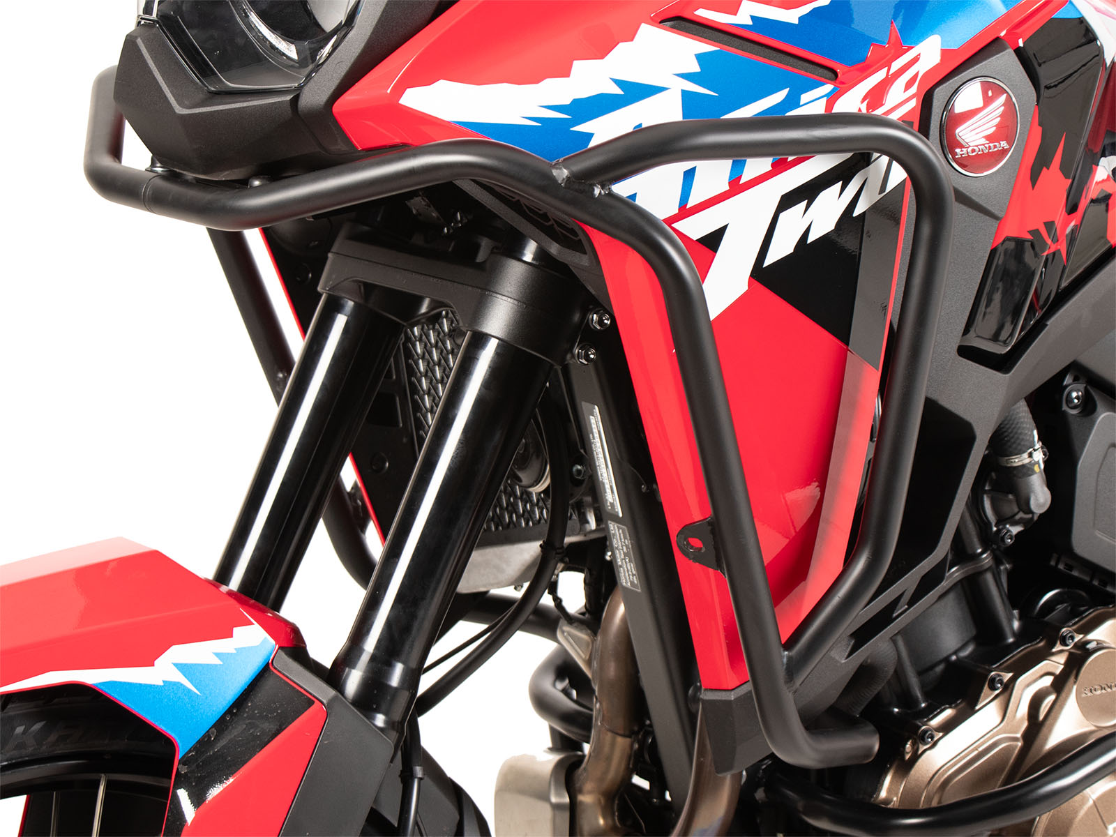 Barra di protezione serbatoio nera per Honda CRF 1100 L Africa Twin (24-) Hepco & Becker