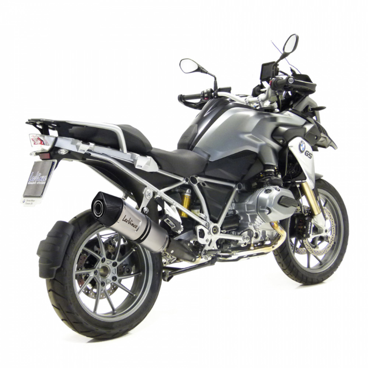 Impianto di scarico LeoVince SBK LV One Evo 2, acciaio inox per BMW R 1200 GS LC (Bj.13-16)