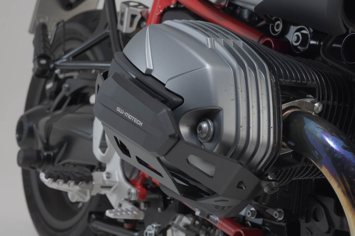 Protezione cilindri SW-Motech nera per BMW R 12 G/S (25-)
