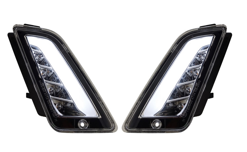 Kit indicatore di direzione anteriore destro/sinistro per Vespa GTS/GTS Super/GTV/GT 60/GT/GT L ('03-'13), trasparente