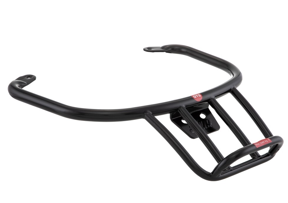 Portapacchi / maniglione passeggero posteriore 70s per Vespa GTS/GTV/GT 125-300cc 4T LC, nero opaco