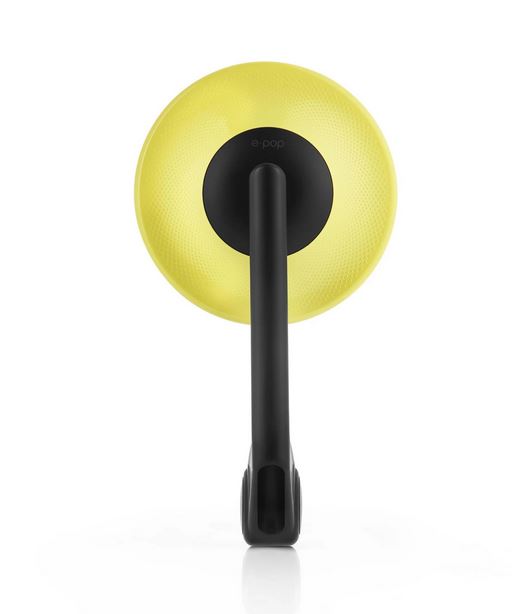 Specchietto da manubrio RIZOMA E-POP destro o sinistro per Vespa, nero/giallo