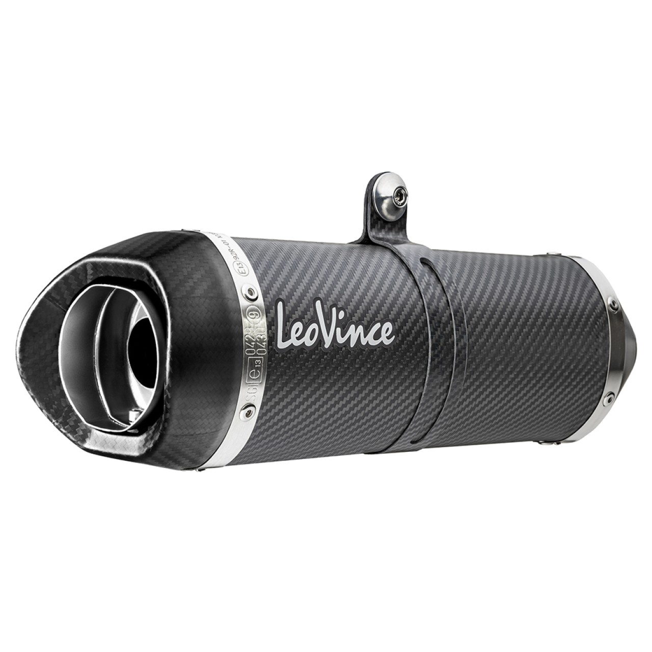 LeoVince sistema completo LV One Evo per Kawasaki Ninja /Versys /Z 650 , carbonio, omologazione E