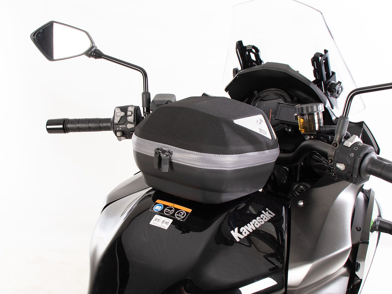 Anello serbatoio di base con blocco borsa serbatoio per Kawasaki Versys 1100 /SE (25- ) Hepco & Becker