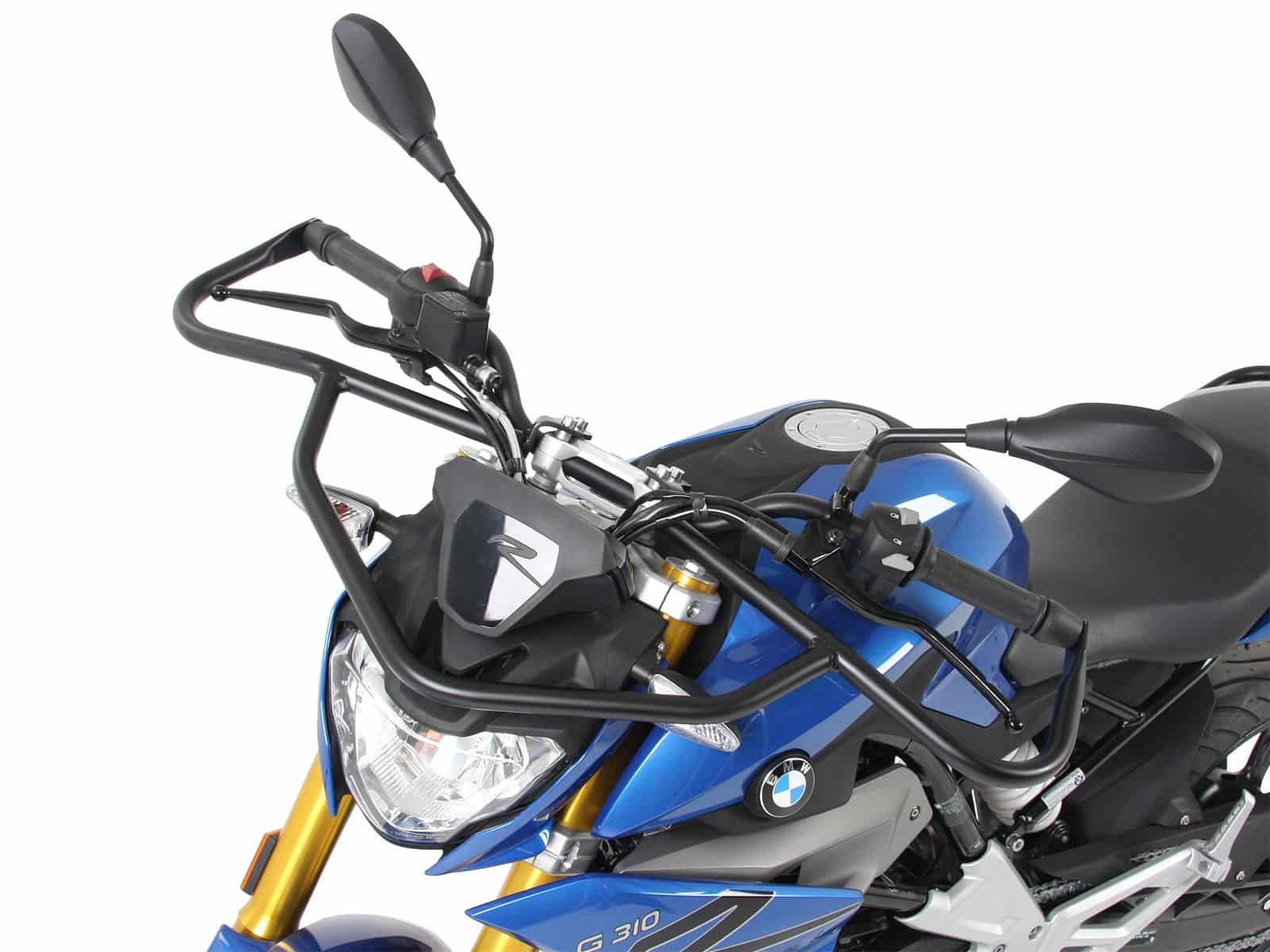 Barra di protezione anteriore nera per BMW G 310 R (16-) Hepco & Becker