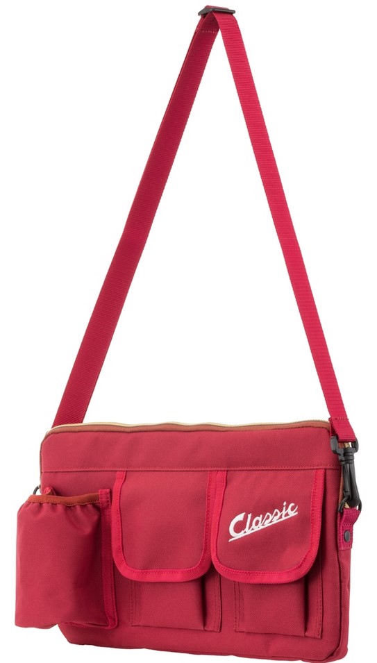 Borsa "Classic" per bagagliaio/guantiera Vespa - rosso, nylon
