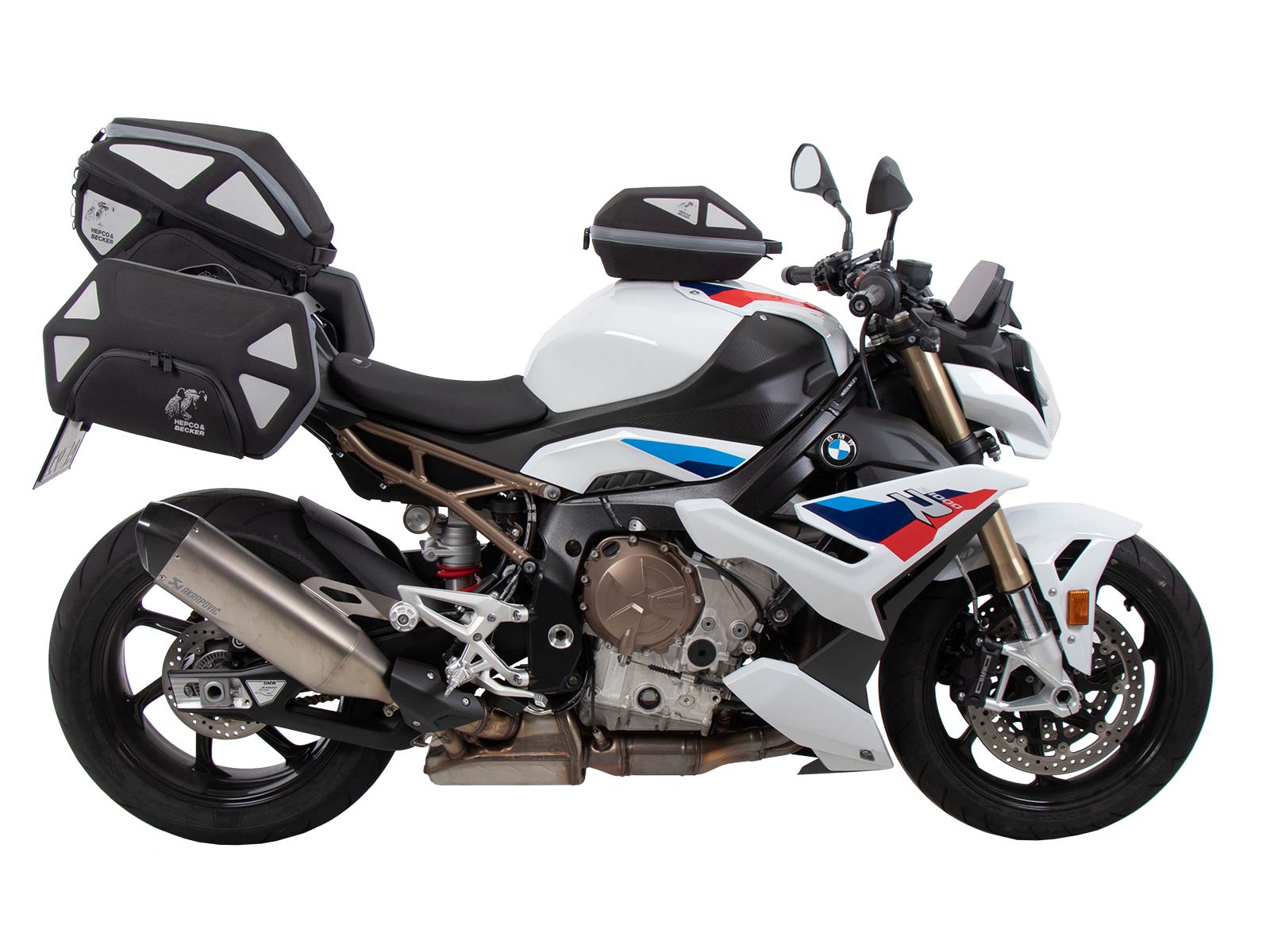 Anello serbatoio di base con blocco borsa serbatoio per BMW S 1000 R (21-) Hepco & Becker