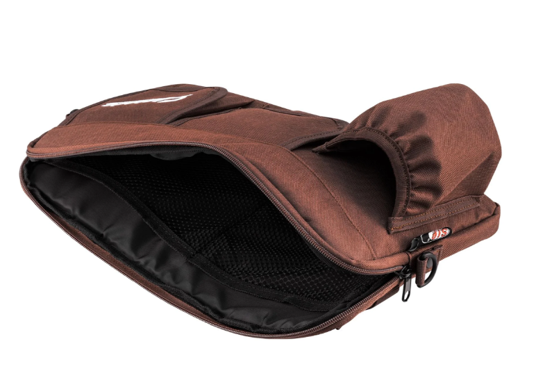Borsa "Classic" per bagagliaio/guantiera Vespa, nylon, marrone tabacco