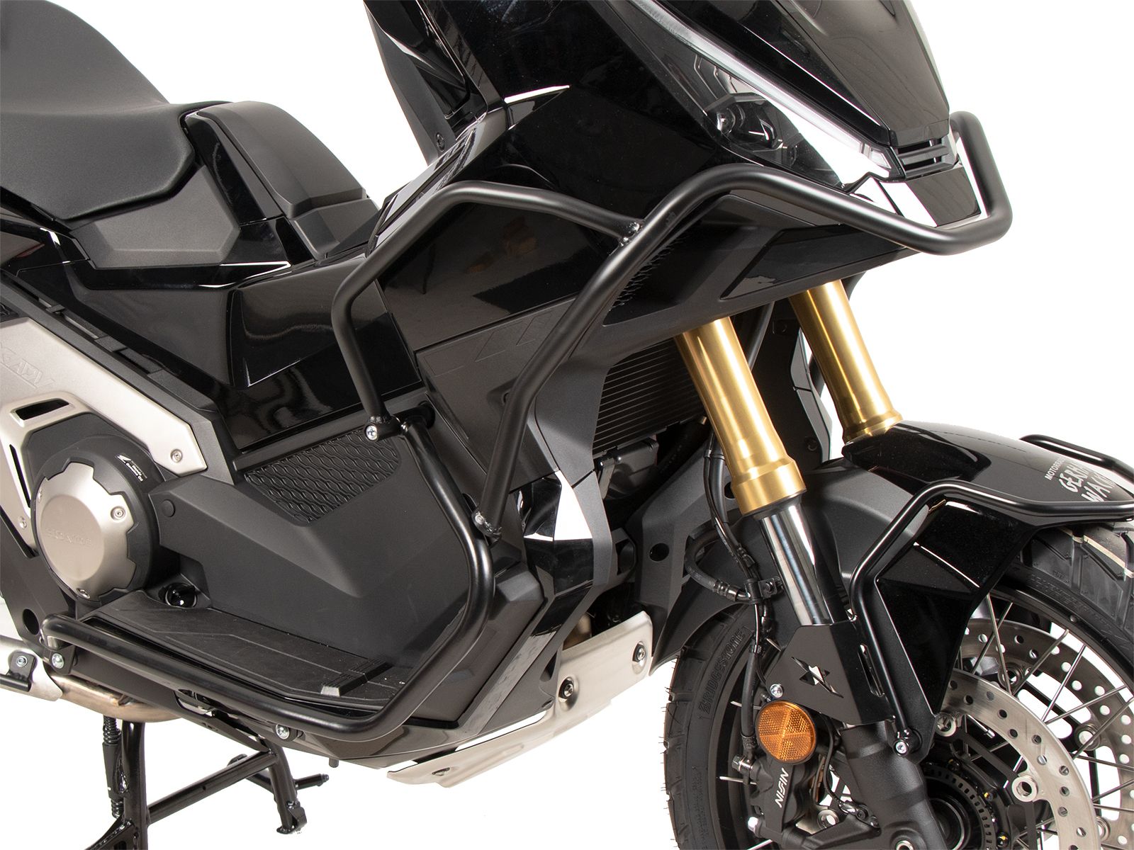 Barra di protezione anteriore nera per Honda X-ADV (25- ) Hepco & Becker